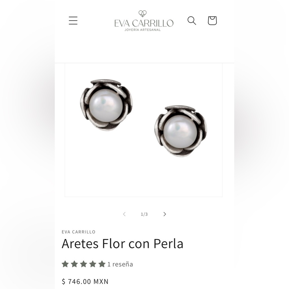 Eva Carrillo Artisan Jewelry Set NEW - Picture 4 of 6